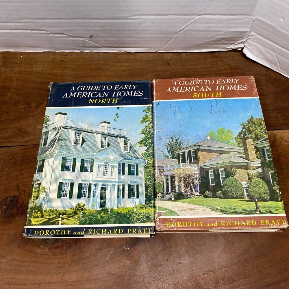 A Guide to Early American Homes North & South Pratt 1956 Architecture History